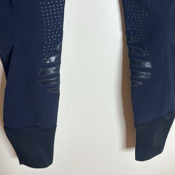 Animo Donna women’s navy blue equestrian riding breeches IT40 bedazzle size 30 - Picture 12 of 14